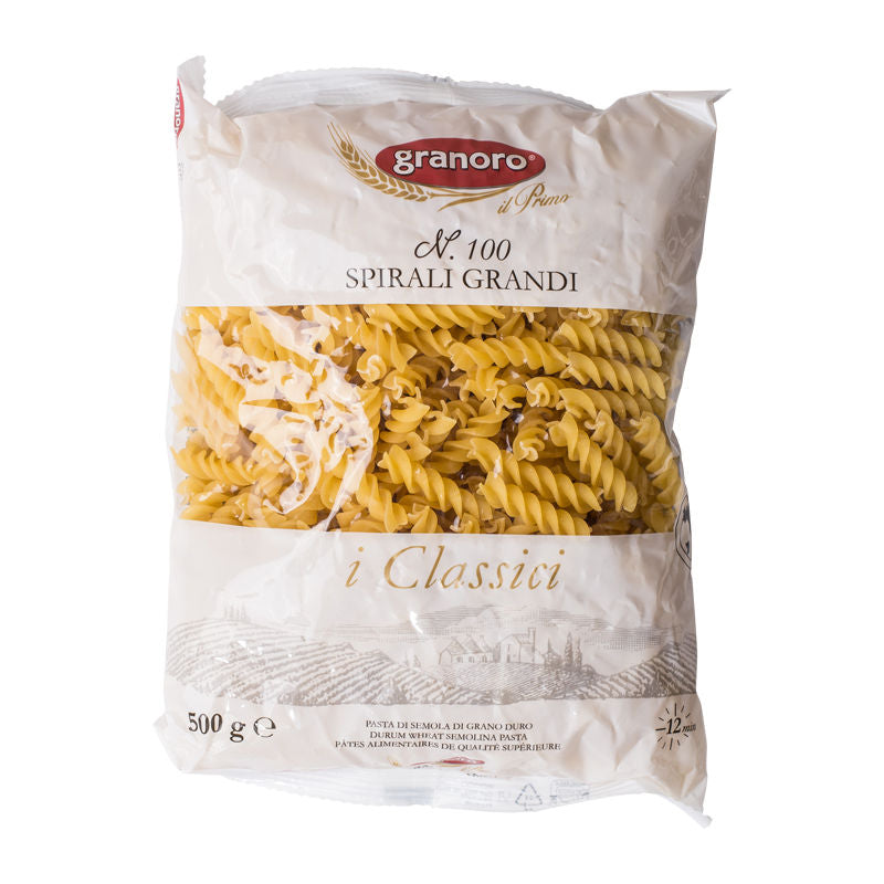 Granoro Pasta Fusili Spirali 100  - 500 G