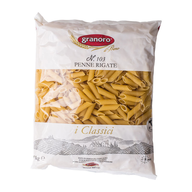 Granoro Pasta Penne Rigata  -  1Kg