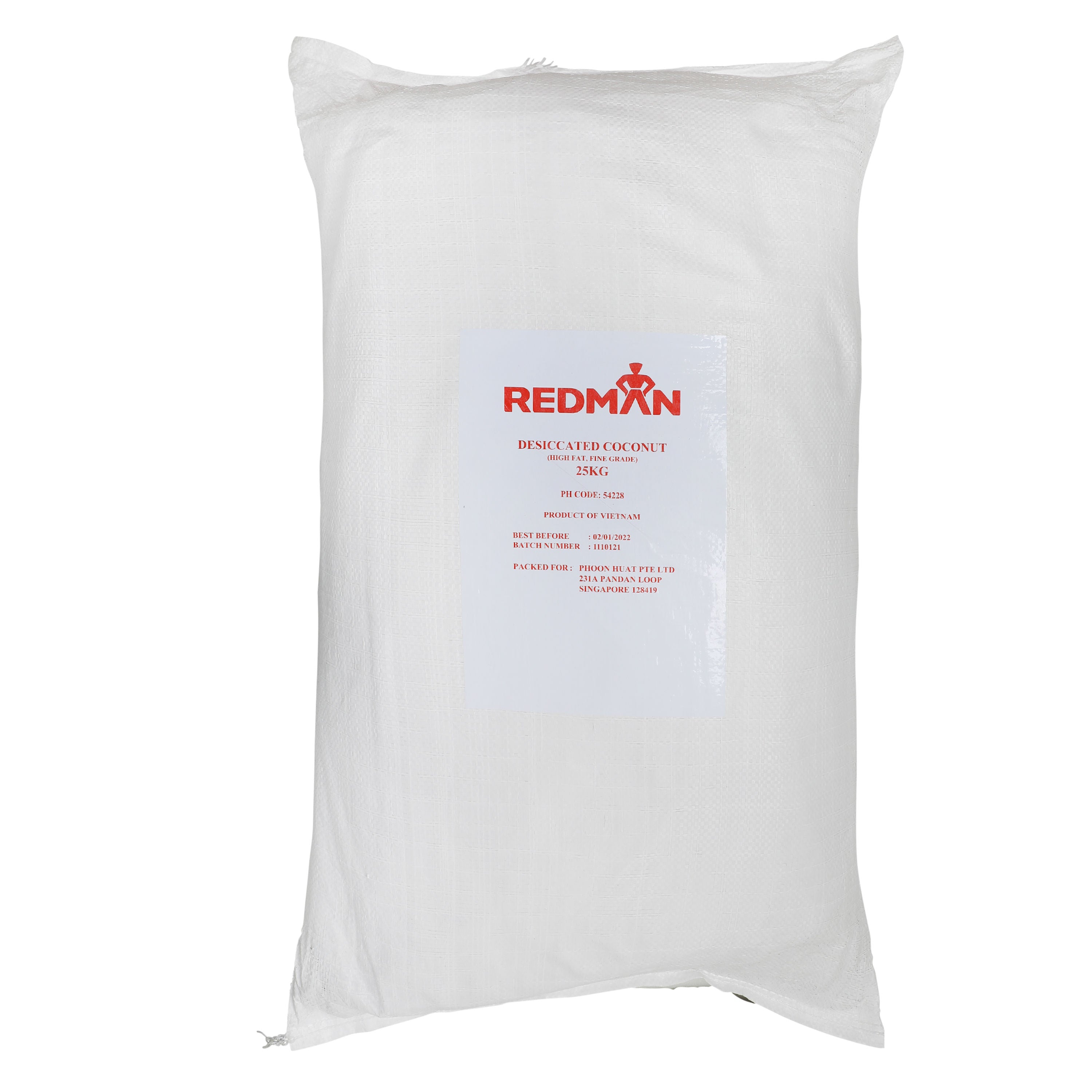 Redman Coconut Desiccated/Redman - 25 Kg