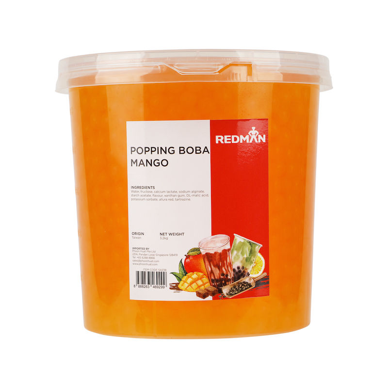 Redman Popping Boba Mango - 3.2 Kg