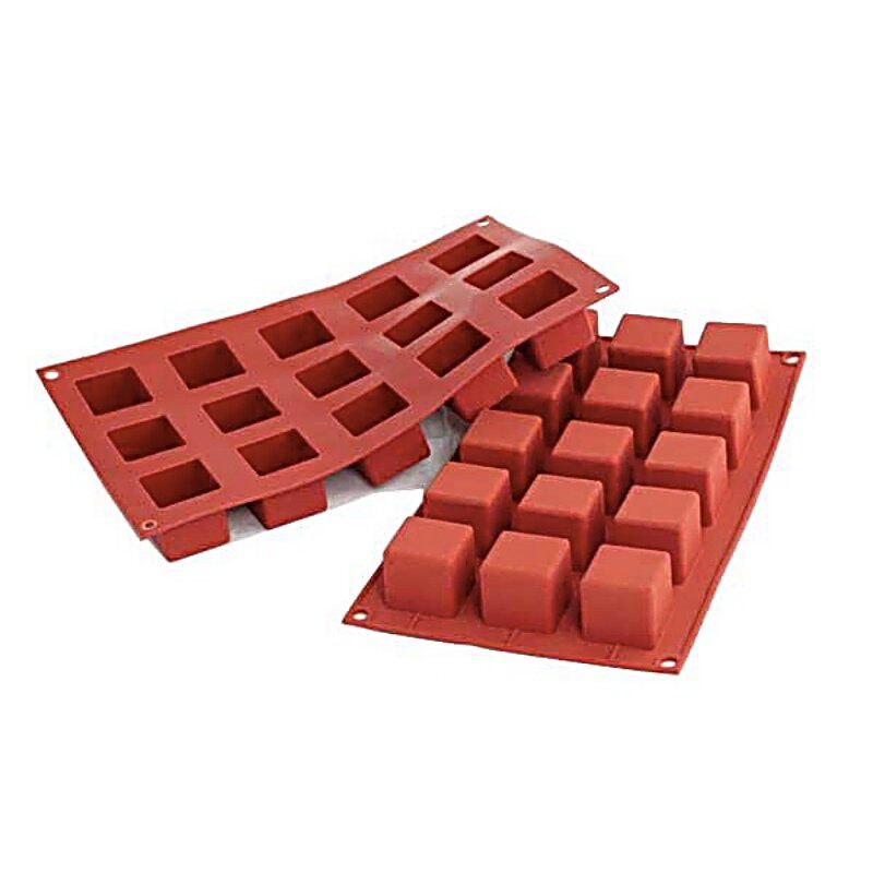 Silikomart Silicon Mould Cube Sf105 36.105.00.0060  - 1 Pc