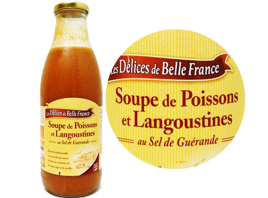 Belle France Fish And Lobster Soup  - 950 G
