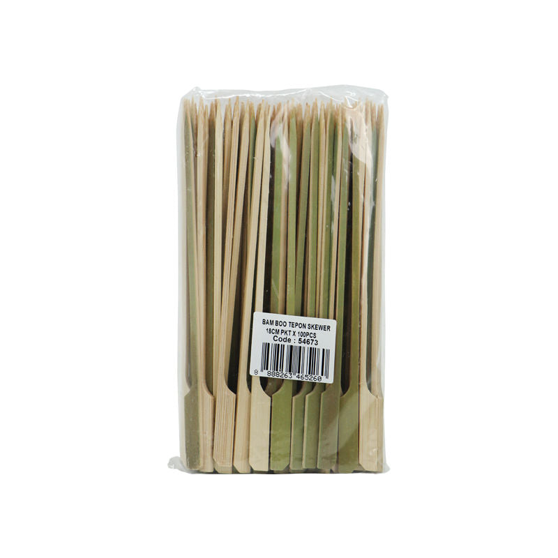 Redman Paddle Bamboo Skewer 18Cm - 100 Pc