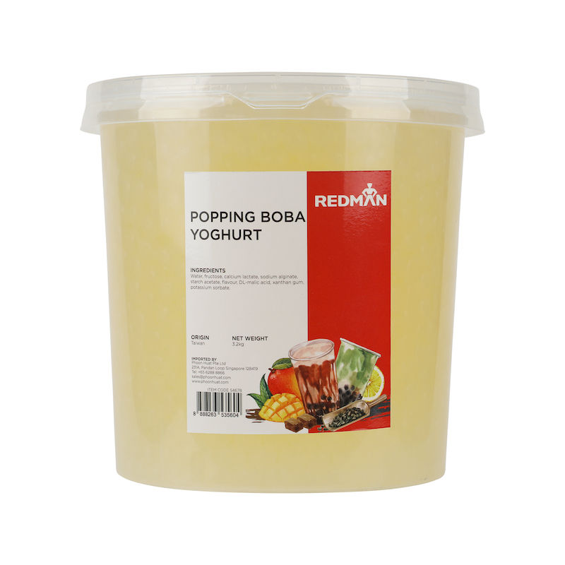 Redman Popping Boba Yoghurt - 3.2 Kg