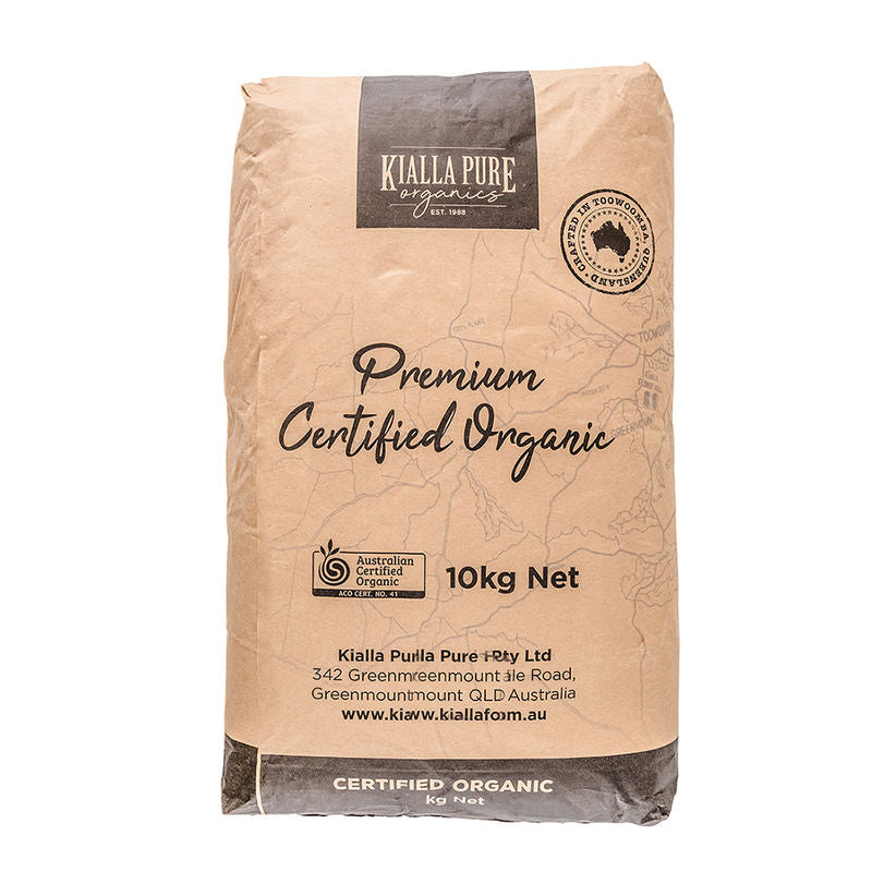 Kialla Organic Unbleached Plain Flour  - 10Kg