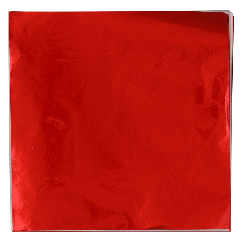 Redmanshop 6-Color Chocolate Foil Wrapper Random Colour 9X9Cm - 100 Sht