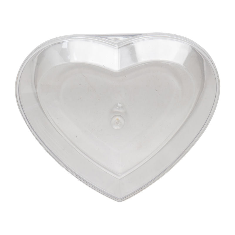 Fufong Clear Heart Ps Container 85X75Xh56Mm Ff2814 - 1 Pc