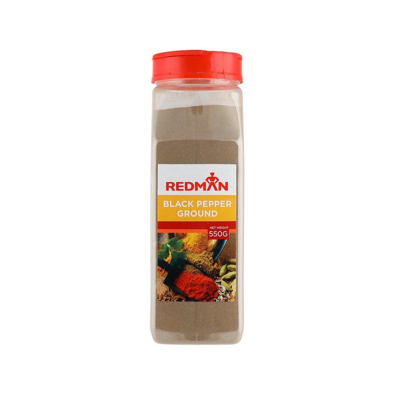 Redman Ground Black Pepper  - 550 G