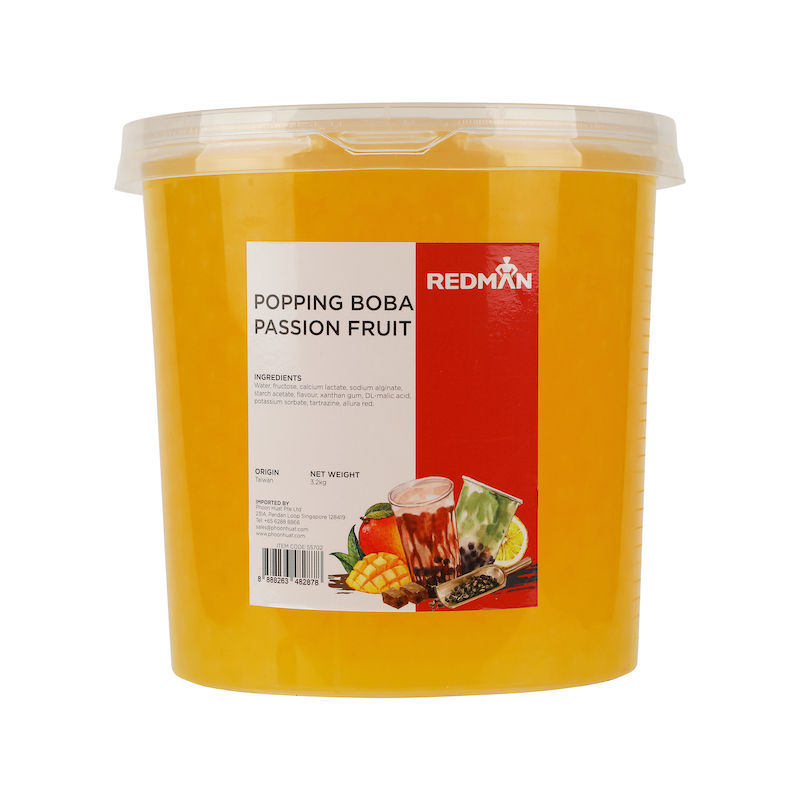 Redman Popping Boba Passion Frt - 3.2 Kg