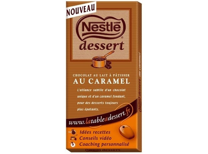 Nestle Cooking Chocolate With Caramel  - 170 G