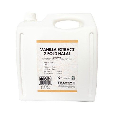 Tripper Vanilla Extract 2 Fold Halal -  1 Pc