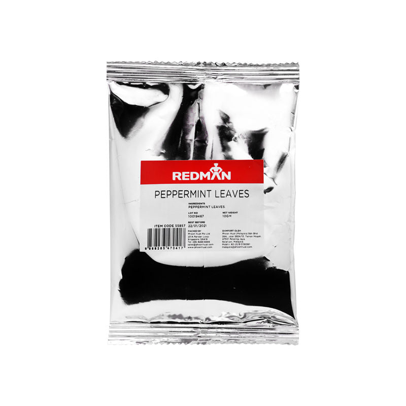 Redman Dried Peppermint Leaves  -  10 G