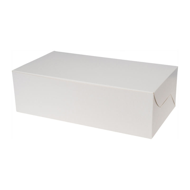 Redman Cake Box Plain White 7X13X4"  - 5Pcs