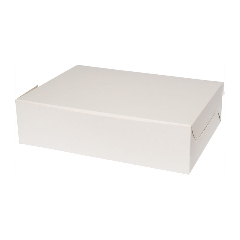 Redman Cake Box Plain White 11X15X4"  - 2Pcs