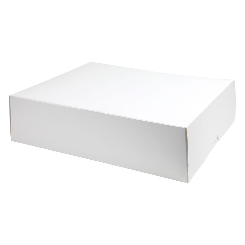 Redman Cake Box Plain White 15X19X5"  - 2Pcs