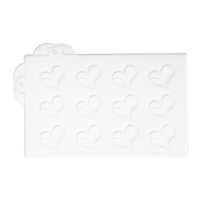 Martellato Chocolate Funny Heart Mould 43X40Mm 12Pcs  - 1 Pc