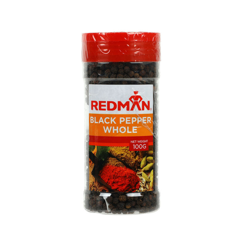 Redman Whole Black Pepper - 100 G