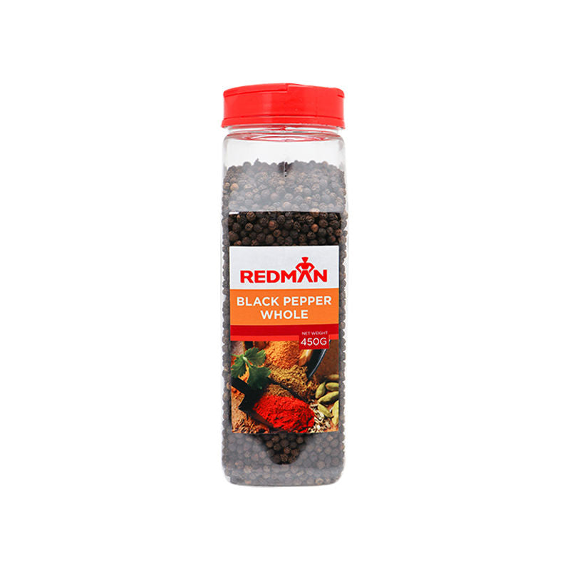 Redman Whole Black Pepper  - 450 G