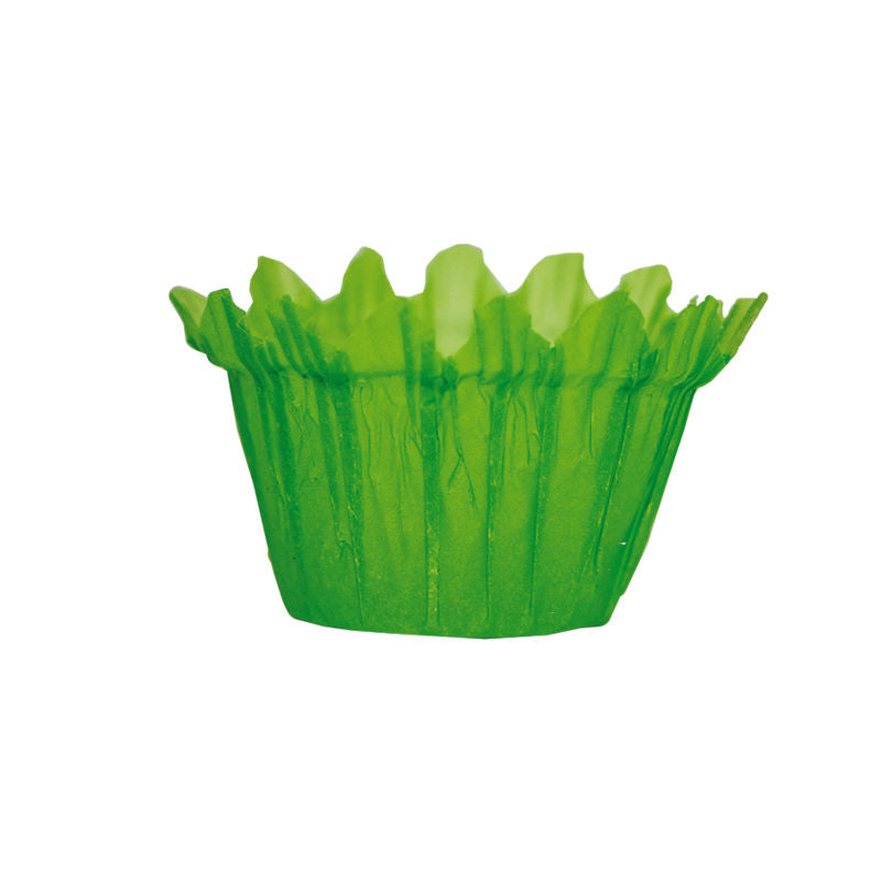 Redman Greaseproof Baking Case 40X35Mm Flower Green  - 1 Pc