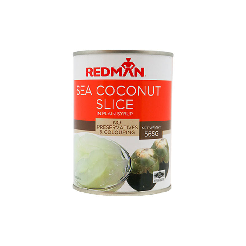 Redman Sea Coconut Slice Plain Syrup  - 565 G