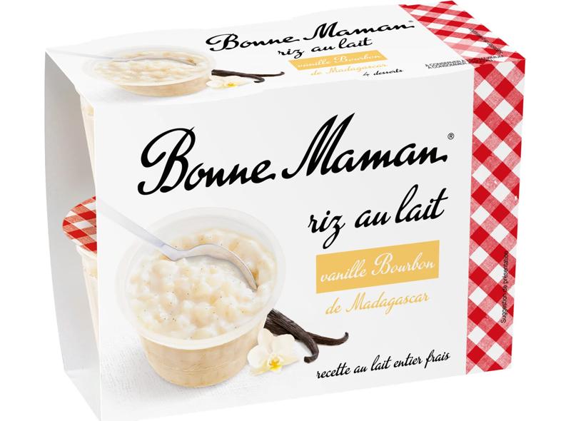 Bonne Maman Vanilla Rice Pudding Dessert  - 100 G