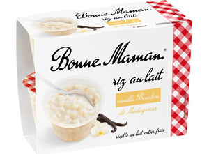 Bonne Maman Vanilla Rice Pudding Dessert - 100 G