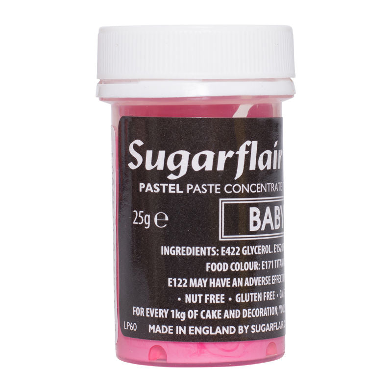 Sugarflair Color Concentrated Paste-Baby Pink A303  -  25 G