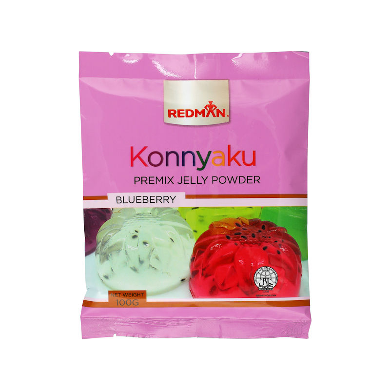 Redman Redman Blueberry Konnyaku Jelly Premix - 100 G