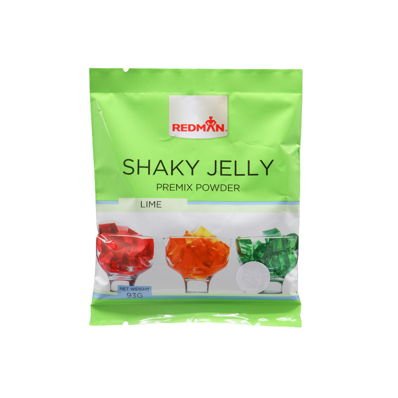 Redman Shaky Jelly Premix Powder Lime  -  93 G