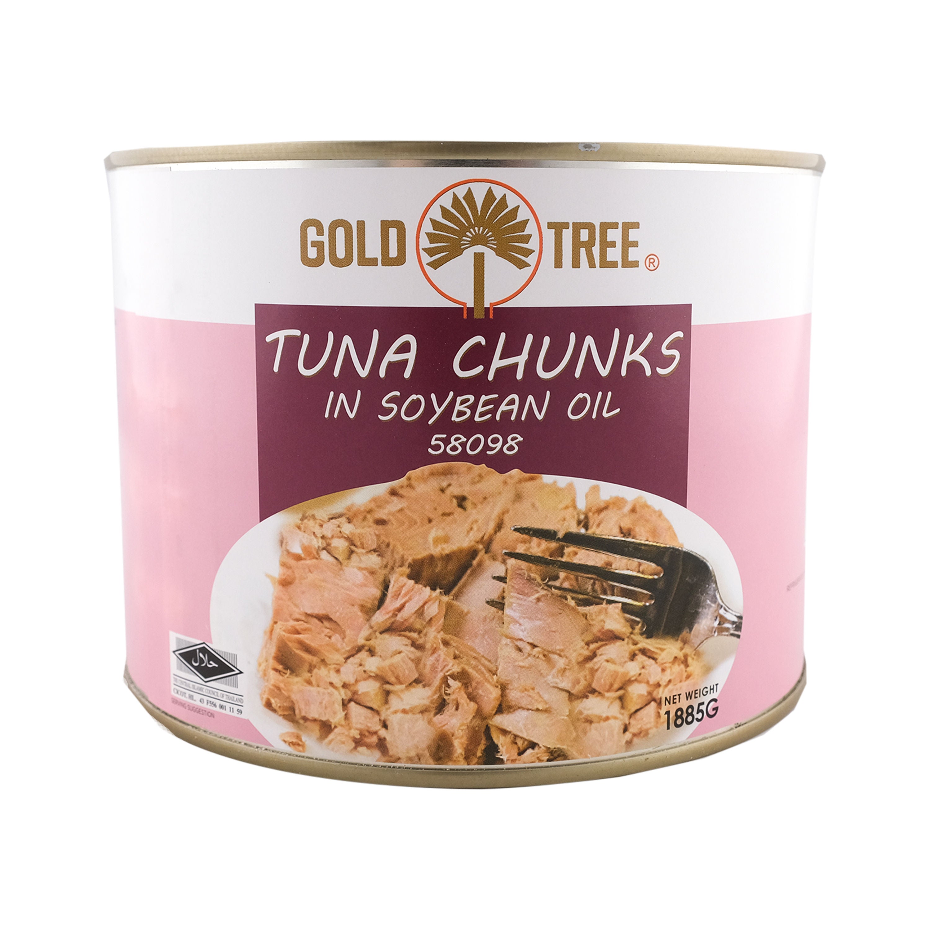 Goldtree Tuna Chunk In Soybean Oil 1885G  - 1 Pc
