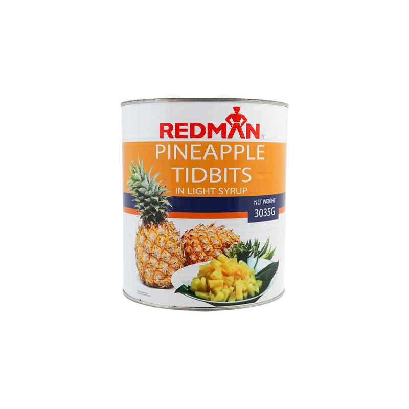 Redman Pineapple Tidbits In Syrup  - 035 G