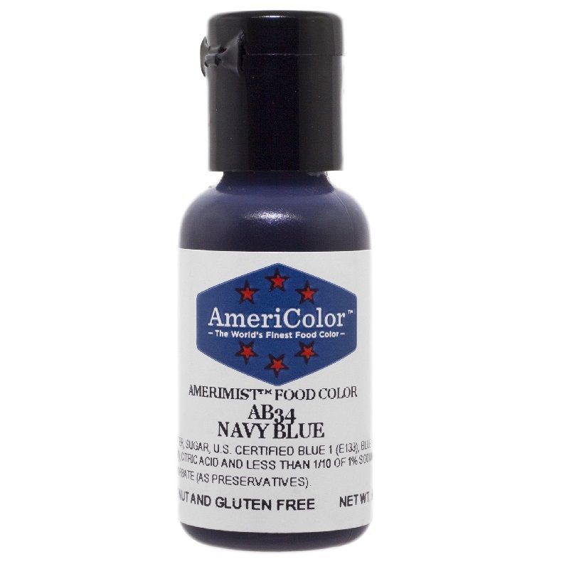 Americolor Airbrush Color Navy Blue 0.65Oz - 1 Pc