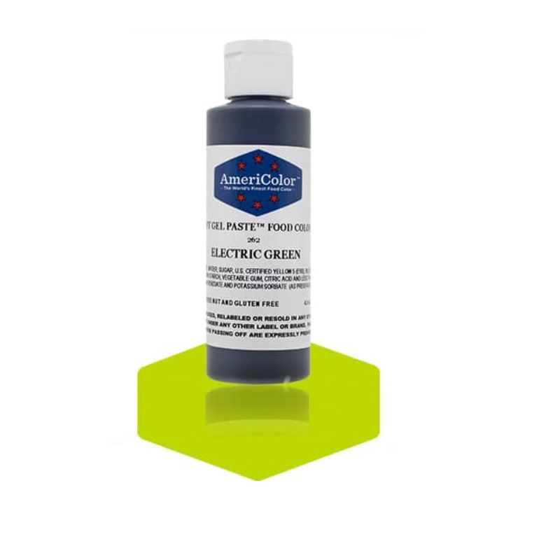 Americolor Softgel Color Paste Electric Green  - .5Oz