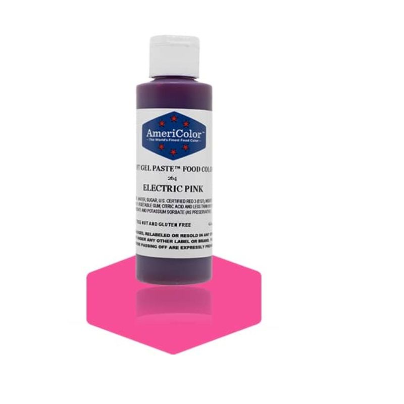 Americolor Softgel Color Paste Electric Pink  - .5Oz