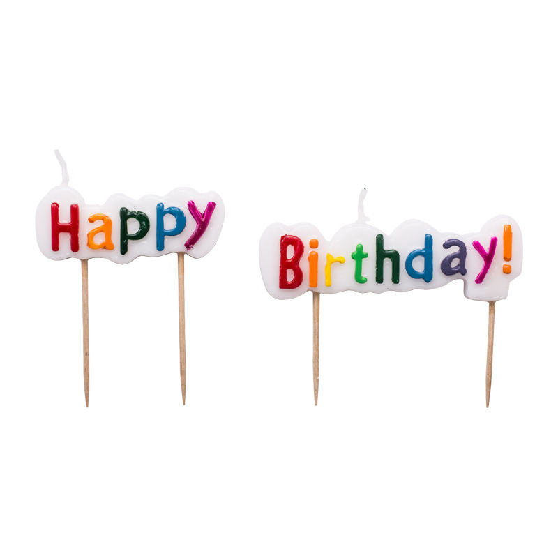Redman Candle Toothpick Happy Birthday - 1 Pc