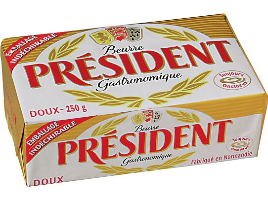 President Gourmet Unsalted Butter  - 250 G