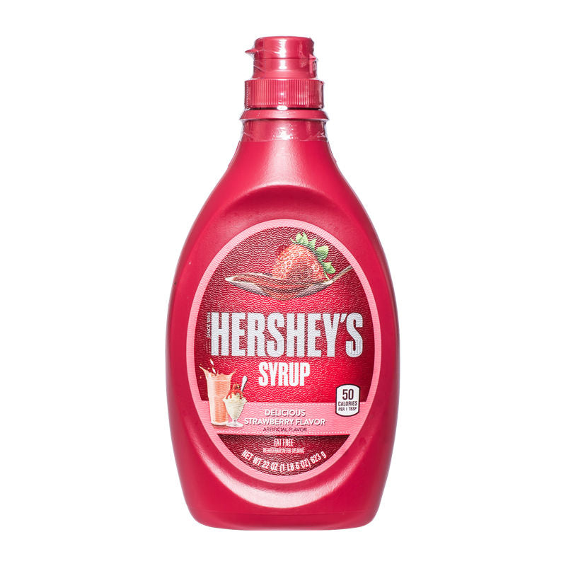 Hershey Strawberry Topping Sauce Syrup  - 623 G