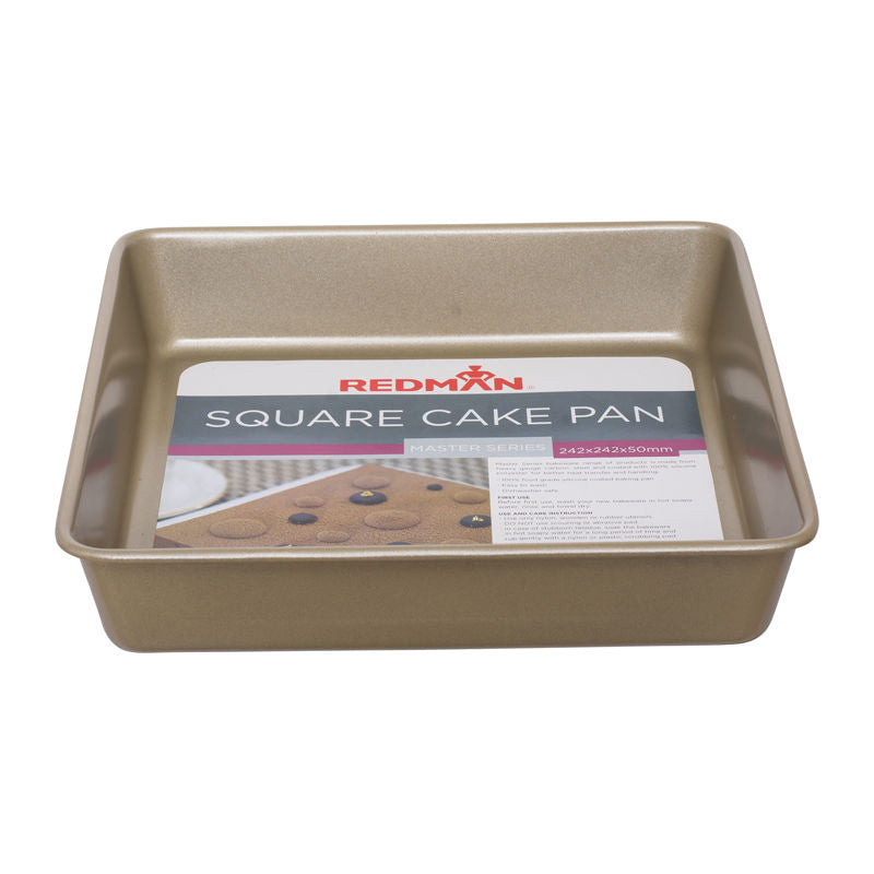 Redman Pan Cake Square 9'' N/S Masterseries - 1 Pc