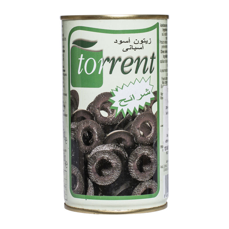 Torrent Sliced Black Olive  - 350 G