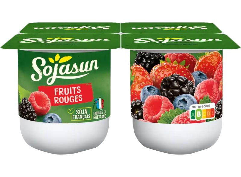 Triballat Sojasun Red Fruits Yogurt  - 100 G