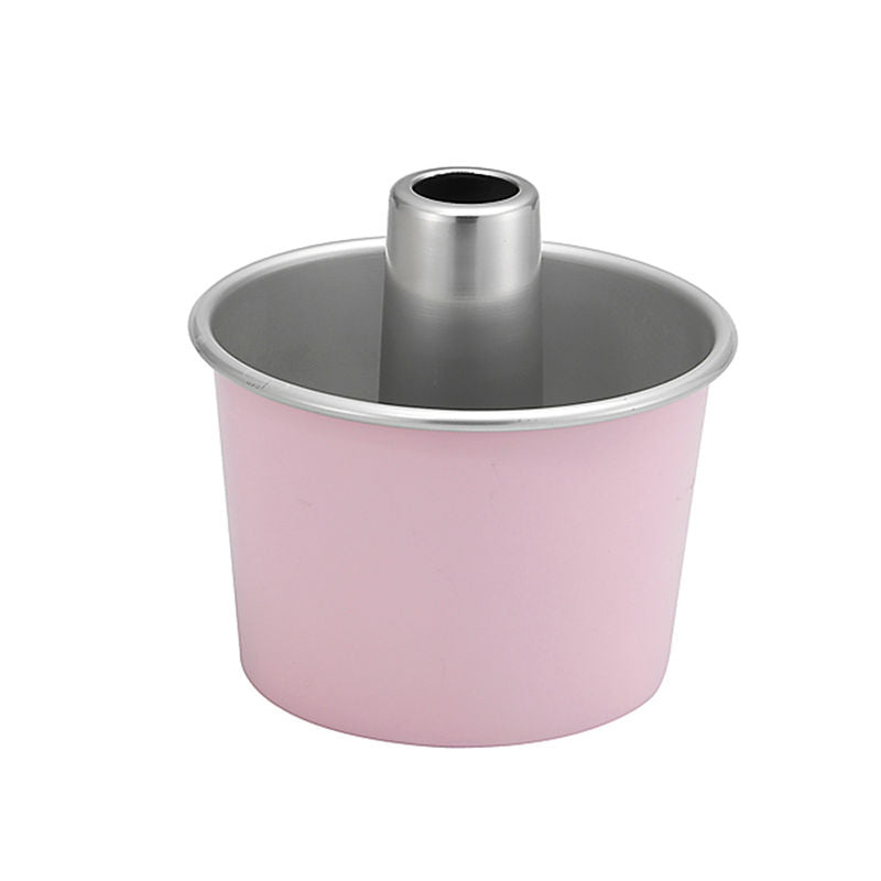 Sanneng 15Cm Chiffon Cake Anodized Pan Pink Un16001  - 1 Pc