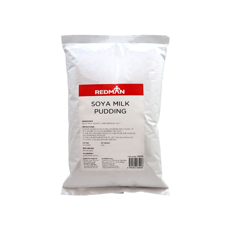 Redman Soya Milk Pudding Powder  -  1Kg