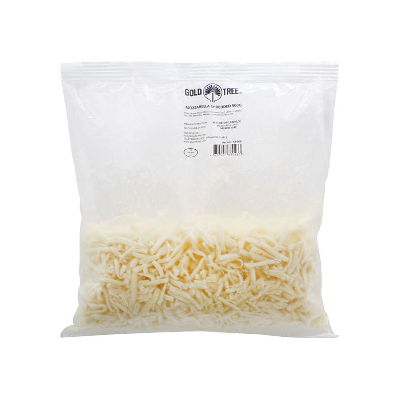 Goldtree Shredded Mozzarella Cheese  - 500 G