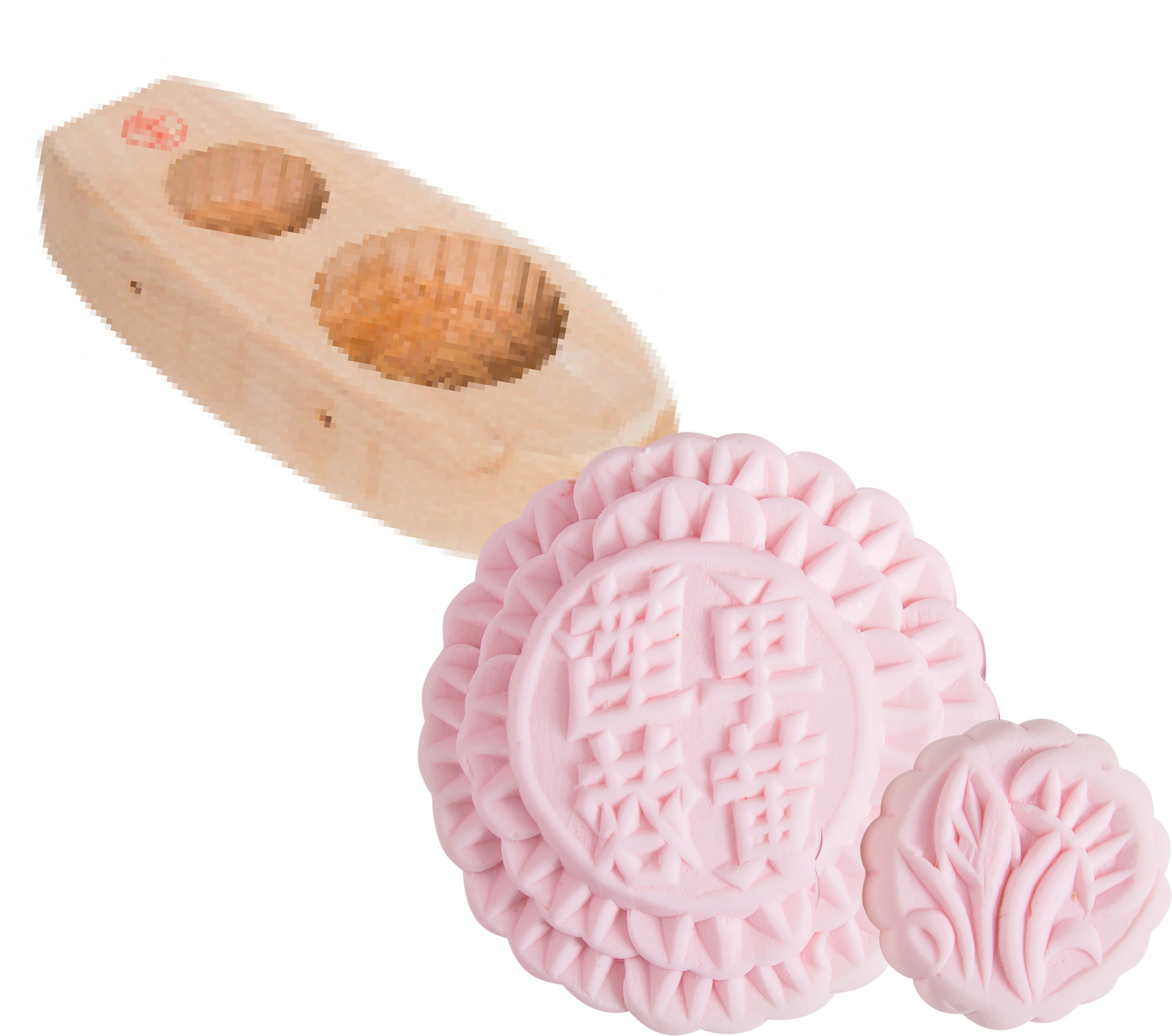 Redman Mooncake Mould Round Pagoda  - 1 Pc