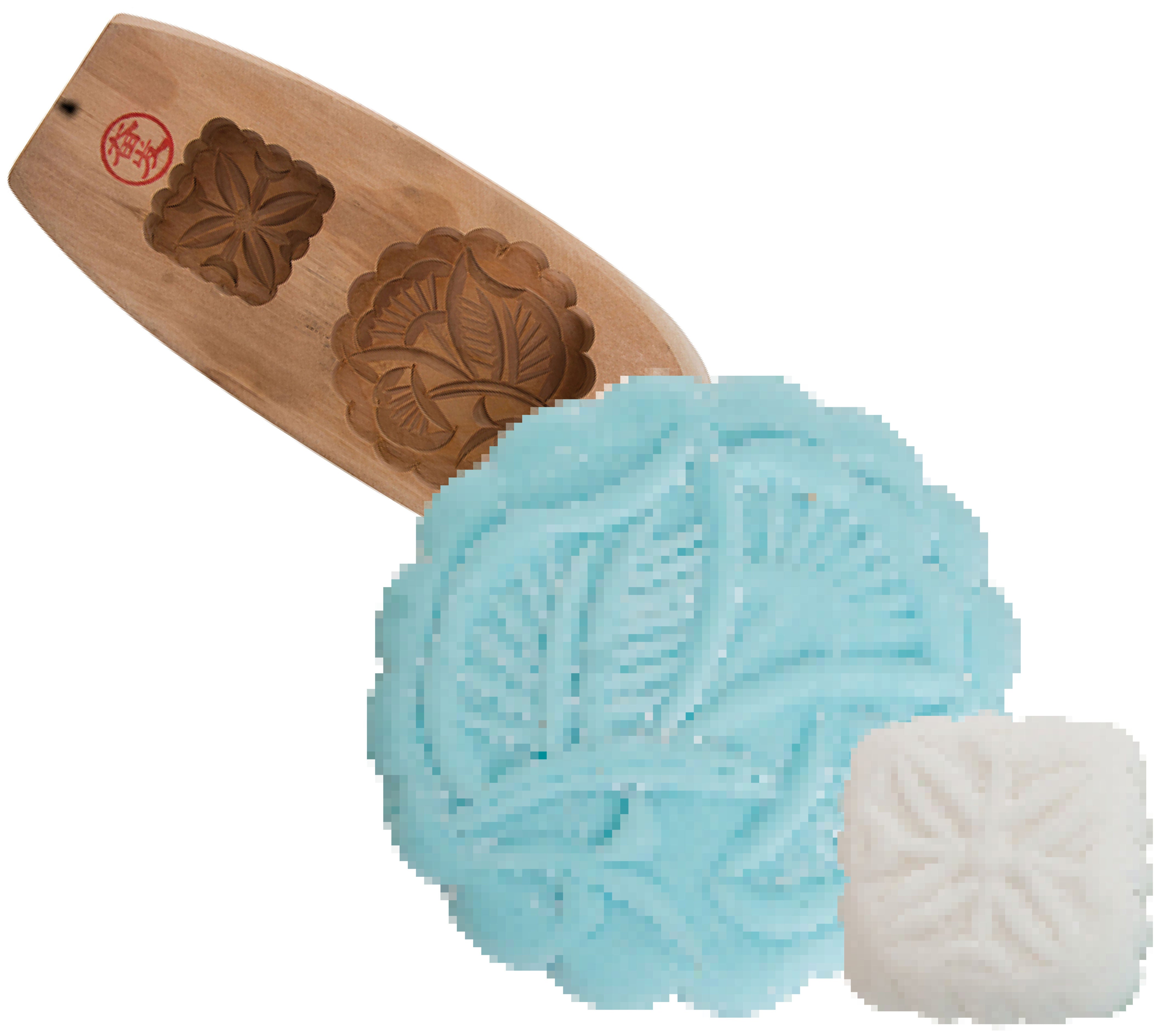 Redman Mooncake Mould Rd Flower  - 1 Pc