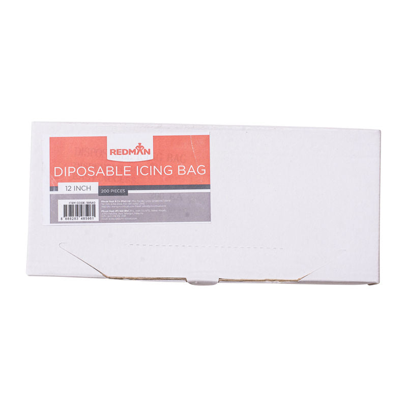 Redman Icing Bag 12" Disposable  - 100 Pc