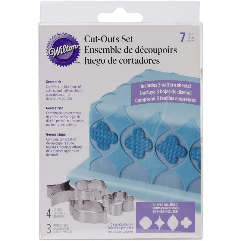Wilton Cutter Set Geometric 417-2590  - 1 Pc