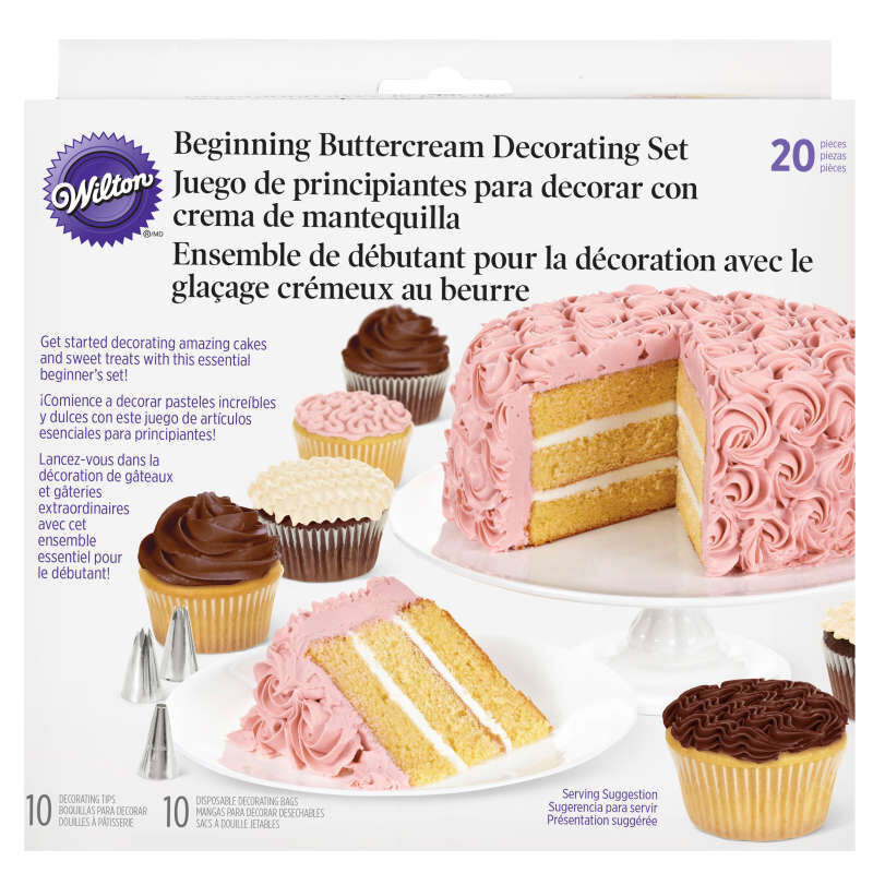 Wilton Decor Set Cake 2104-1367  - 1 Pc