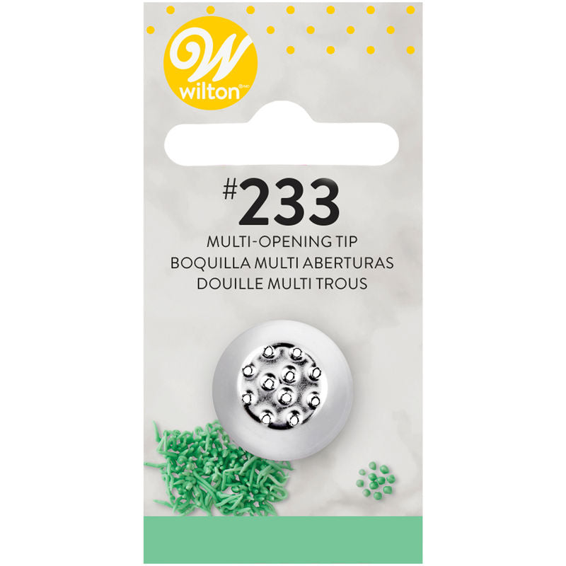 Wilton Carded Piping Tip Grass  - #233