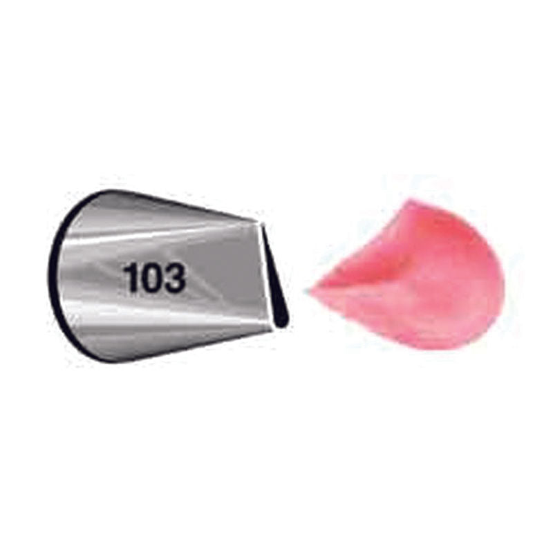 Wilton Carded Piping Tip Petal #103 418-103- 1 Pc